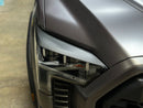 Carbon Fiber Headlight Eyelid Vinyl Overlays | 2022+ Toyota Tundra