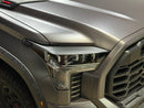 Carbon Fiber Headlight Eyelid Vinyl Overlays | 2022+ Toyota Tundra